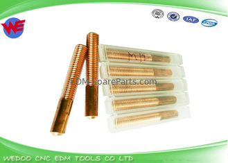 80mm طول مواد مس الکترودهای M12 مس مخروطی برای CNM دستگاه EDM