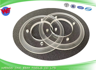 حلقه پلاستیکی شفاف A290-8119-X362 برای Fanuc Wire EDM Spare 90*45*5.2MM