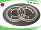 حلقه پلاستیکی شفاف A290-8119-X362 برای Fanuc Wire EDM Spare 90*45*5.2MM