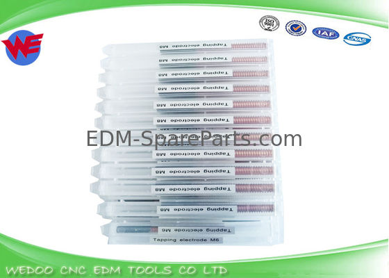 الکترودهای ریخته گری EDM سفارشی M6 تنگستن مس با 1 میلی متر سوراخ دیا