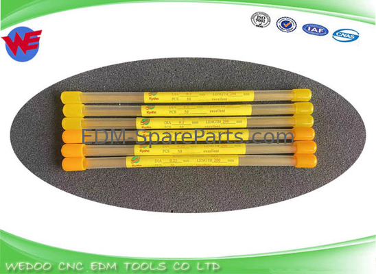 الکترود EDM لوله های مس / مس 0.2 × 200mm 0.25 * 200mm 0.1mm 0.15mm 0.19mm 0.18