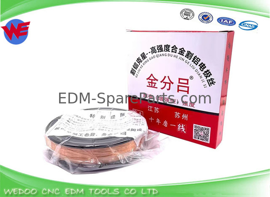 WEDM مس 0.20mm*2000M برش سیم مولیبدیوم برای سیم برش ماشین EDM