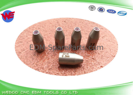 Dia 0.3mm - 3.0mm EDM Ruby Drill Guide راهنمای حفاری فوق العاده CZ140 راهنمای حفاری فوق العاده اندازه 12 * 25mmL