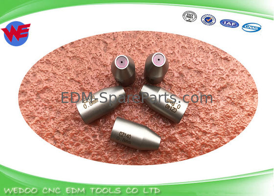 Dia 0.3mm - 3.0mm EDM Ruby Drill Guide راهنمای حفاری فوق العاده CZ140 راهنمای حفاری فوق العاده اندازه 12 * 25mmL