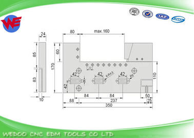 SV280-100mm 120MM SV280-150mm Jig Holder Clamps Fixture Wire EDM CNC فولاد ویز