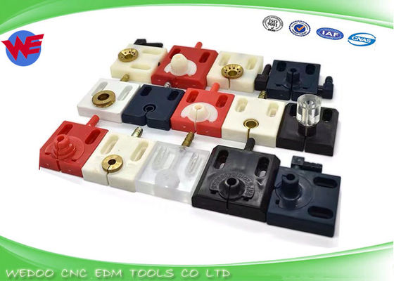 نوزل قابل استفاده مجدد سیاه شفاف 50*50mm 55*55mm 60*60mm قطعات ماشین EDM