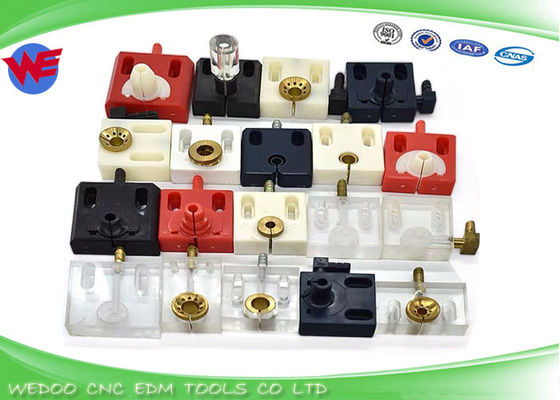 نوزل قابل استفاده مجدد سیاه شفاف 50*50mm 55*55mm 60*60mm قطعات ماشین EDM